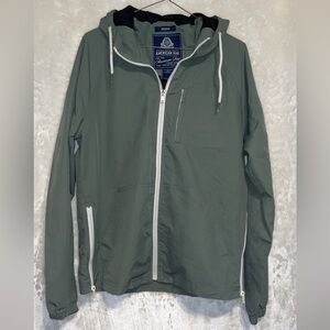 Men's Green Windbreaker